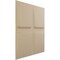 Ekena Millwork 19 5/8in. W x 19 5/8in. H Galveston EnduraWall Decorative 3D Wall Panel Covers 2.67 Sq. Ft. WP20X20GLGBE - alternate 5
